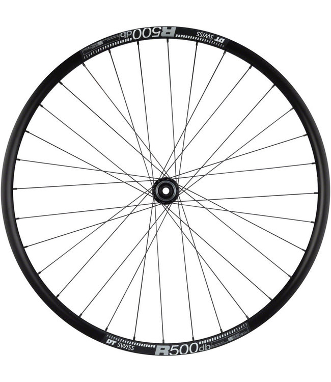 Quality Wheels RS505/DT R500 Disc Rear Wheel - 700, 12 x 142mm, Center-Lock, HG 11, Black