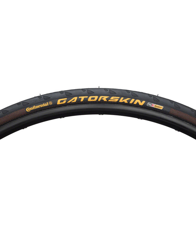 Continental Gatorskin Tire - 700 x 25, Clincher, Folding, Black, 180tpi