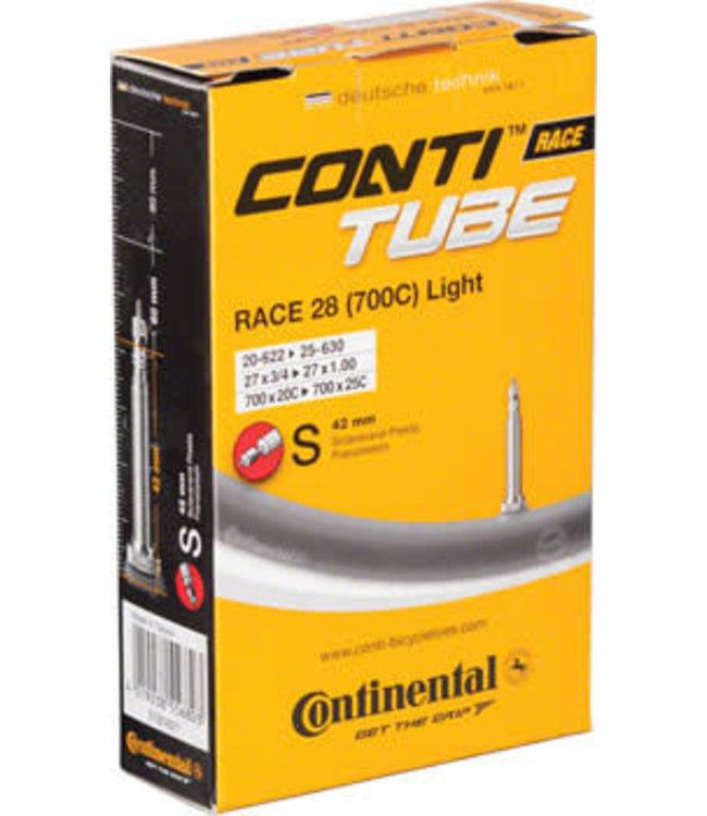 Continental Light 700 x 20-25mm 42mm Presta Valve Tube