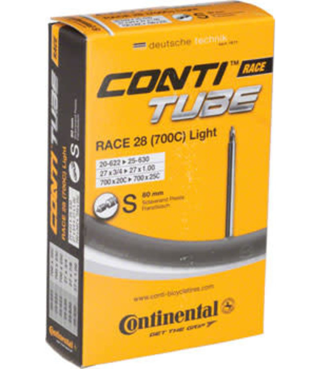 Continental Light 700 x 20-25mm 80mm Presta Valve Tube