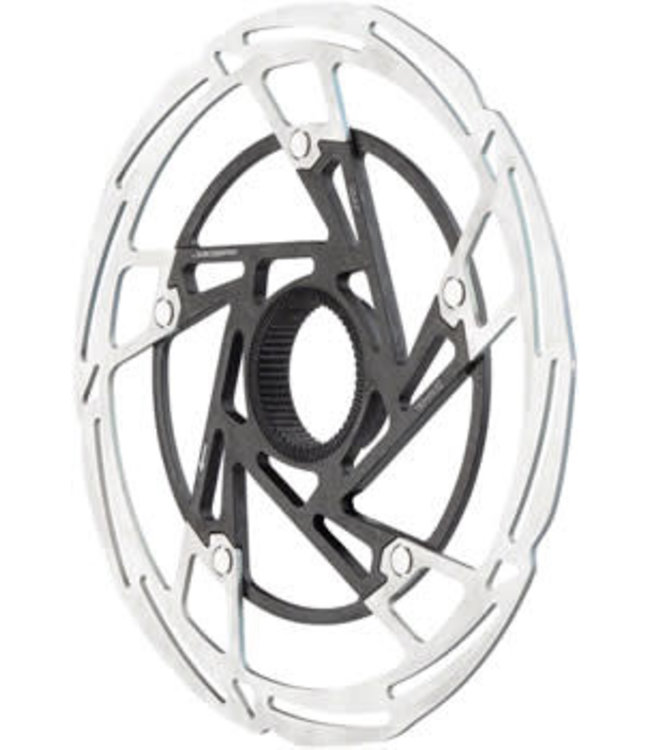 Jagwire Pro LR2 Disc Brake Rotor - 160mm, Center Lock, Silver/Black