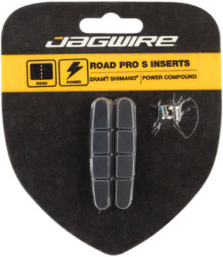Jagwire Jagwire Road Pro S Brake Pad Inserts SRAM/Shimano, Black