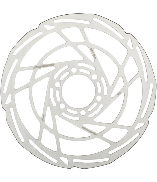 Jagwire Sport SR1 Disc Brake Rotor - 160mm, 6-Bolt, Silver