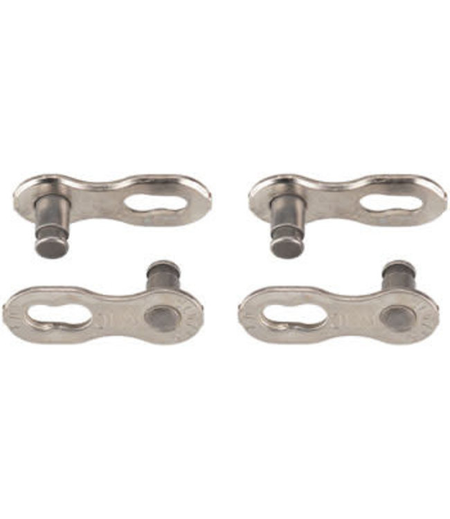 KMC MissingLink CL571R 7.1mm Connector - 7,8-Speed, Reusable, Silver, 2 Pairs/Card