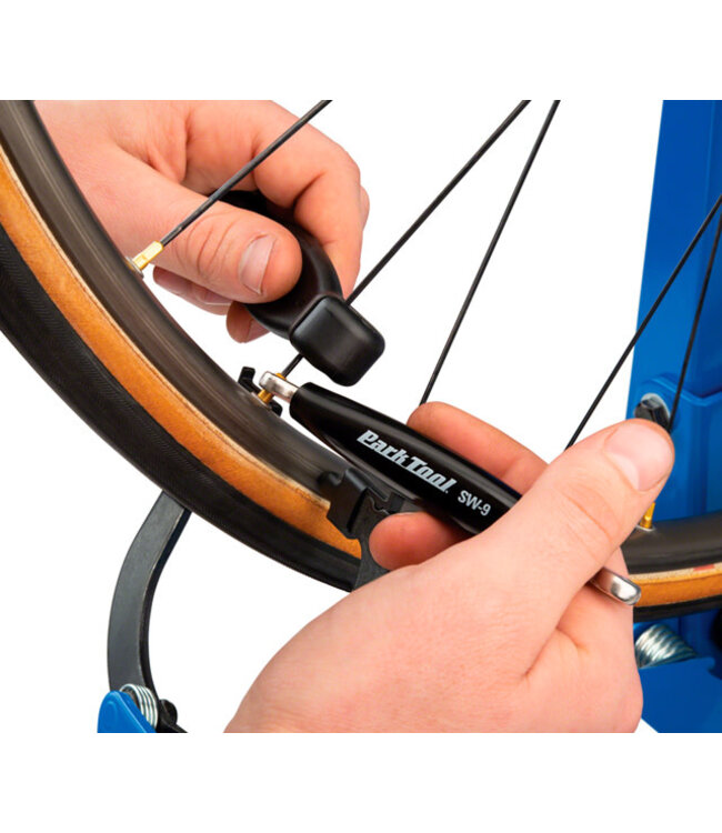 Park Tool SW-9 Double Ended Spoke Wrench, Black/Red