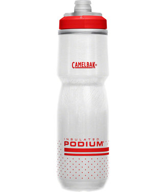 Camelbak Camelbak Podium Chill Water Bottle - 24oz, Fiery Red/White