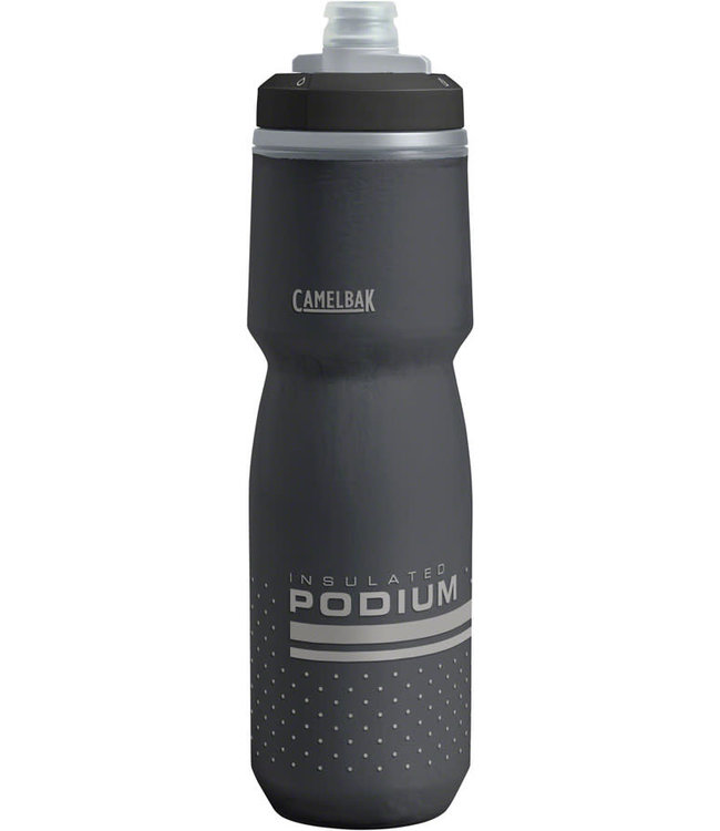 Camelbak Podium Chill Water Bottle: 24oz, Black