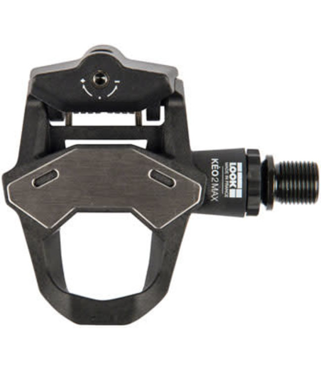 LOOK KEO 2 MAX Pedals - Single Sided Clipless, Chromoly, 9/16", Black