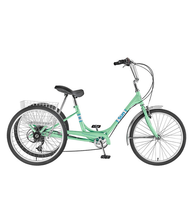 SUN TRIKE TRADITIONAL MINT PEARL 24", 7spd