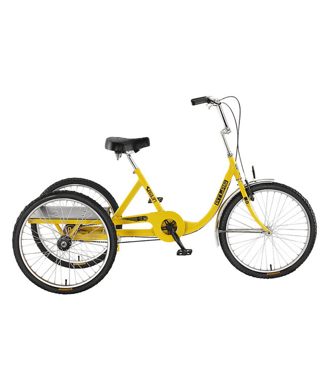 TRIKE ATLAS CARGO 24", YELLOW
