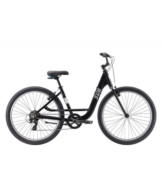 BIKE SUN SOLSTICE 17.5, 7SPD BLACK