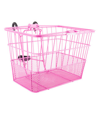 SUNLITE Basket, Standard Mesh Bottom Lift-Off. Pink