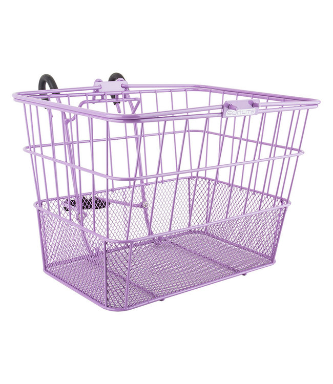 Basket, Standard Mesh Bottom Lift-Off. Purple
