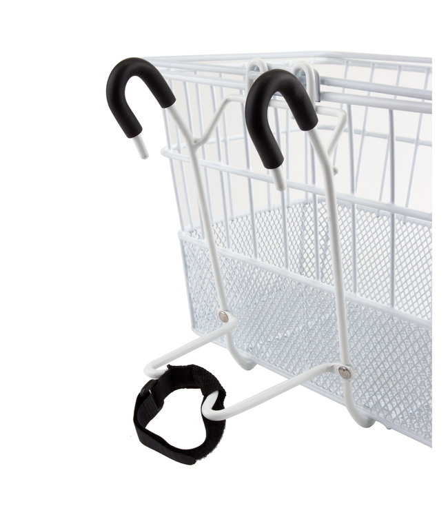 Basket, Standard Mesh Bottom Lift-Off. White