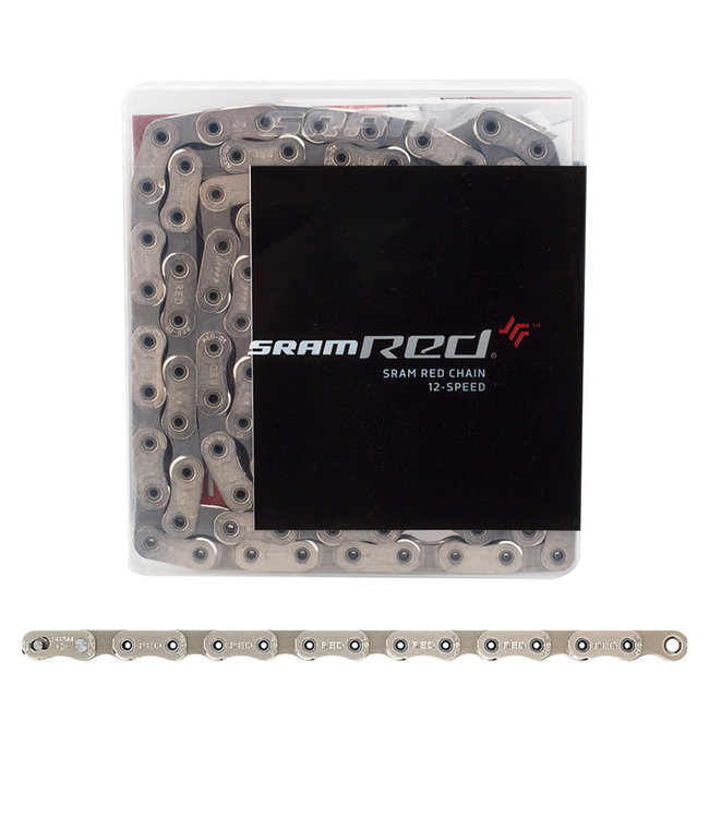 CHAIN SRAM RED AXS 12s SL 114L FLATTOP HOLLOWPIN POWERLOCK SL