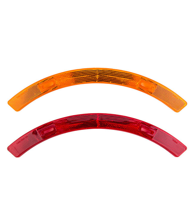 REFLECTOR SUNLT SET WHL ONLY RD/YL LONG