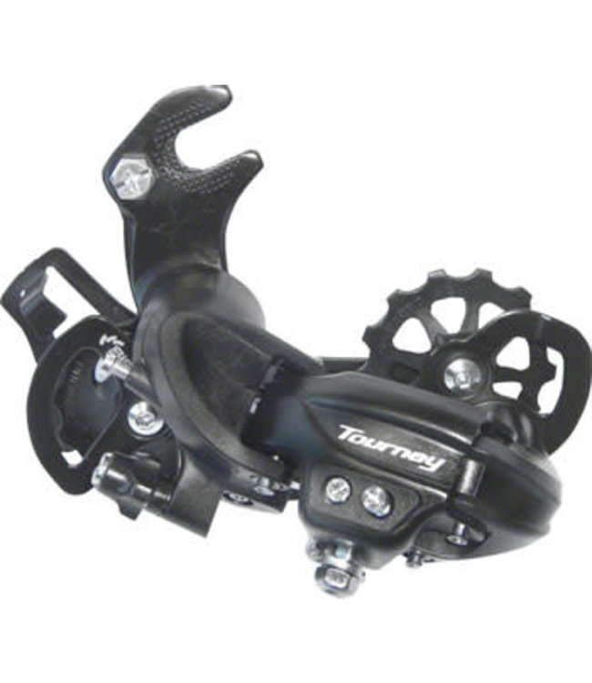 Shimano Tourney RD-TY300-SGS Rear Derailleur - 6,7 Speed Long Cage Black Dropout Claw Hanger