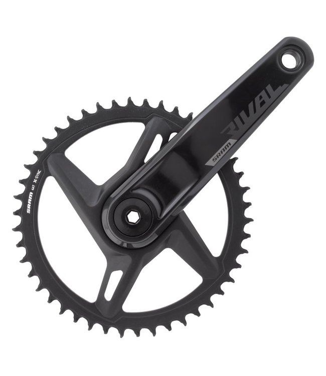 CRANKSET SRAM RIVAL 1X D1 172x46 DUB WIDE NoBB BK