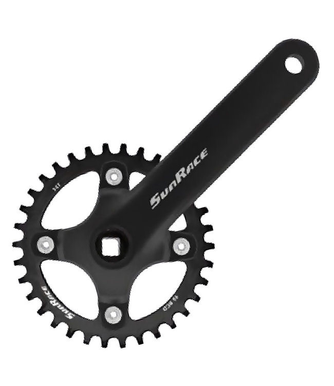 CRANKSET SUNRACE FCM80U 175x32 SQ BK