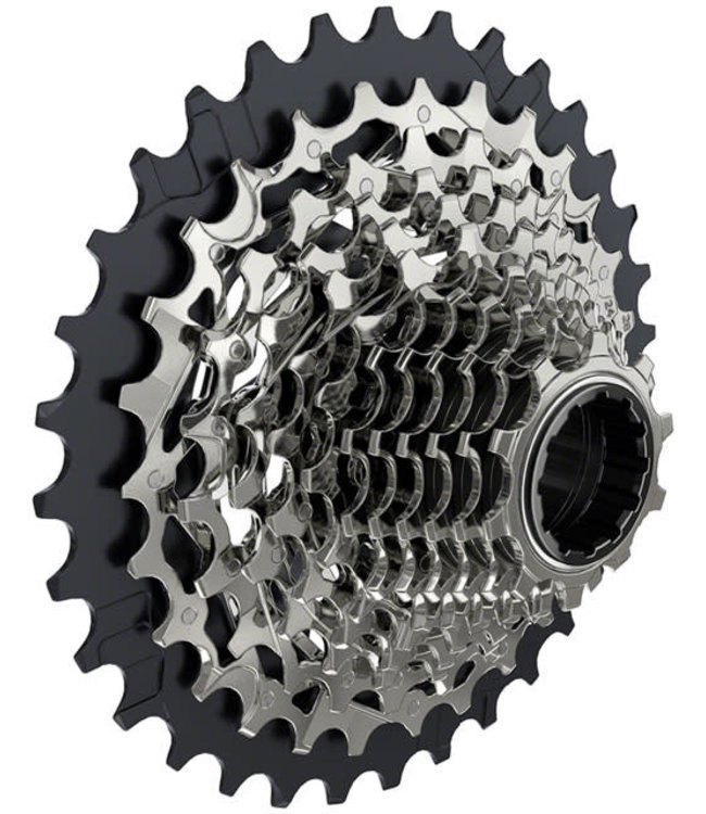SRAM Force AXS XG-1270 Cassette - 12-Speed, 10-33t, Silver, For XDR Driver Body, D1