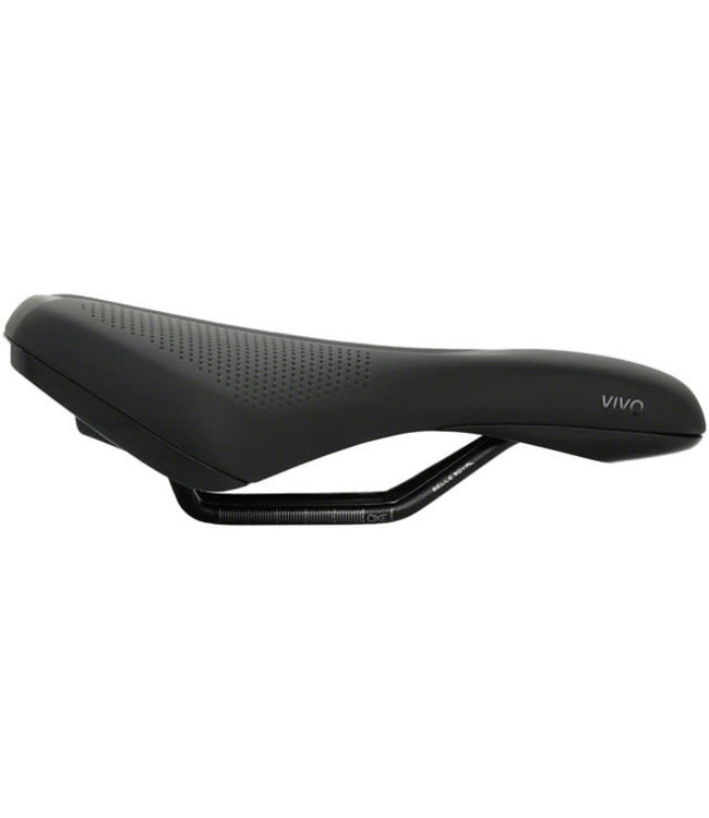 Selle Royal Vivo Reflective Saddle - Athletic, Black, Unisex