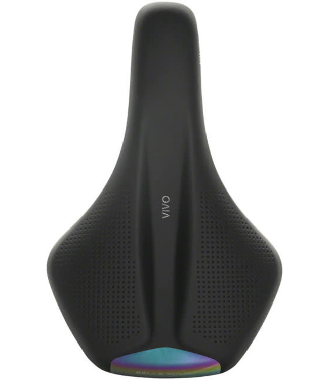 Selle Royal Vivo Reflective Saddle - Athletic, Black, Unisex