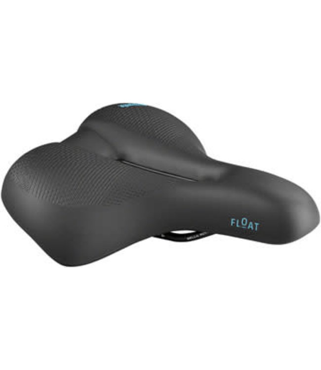 Selle Royal Float Saddle - Steel, Black, Relaxed