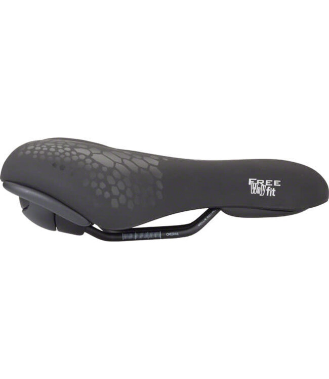 Selle Royal FreeWay Moderate Saddle - Steel, Black, Women's