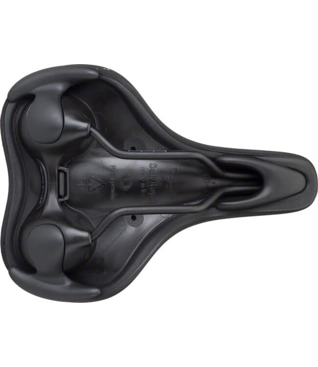Selle Royal FreeWay Moderate Saddle - Steel, Black, Women's