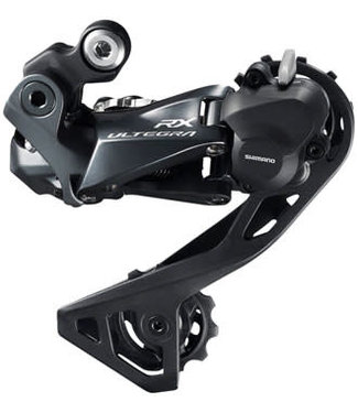 SHIMANO Shimano Ultegra Di2 RD-RX805-GS Rear Derailleur - 11 Speed, Medium Cage, Black, With Clutch