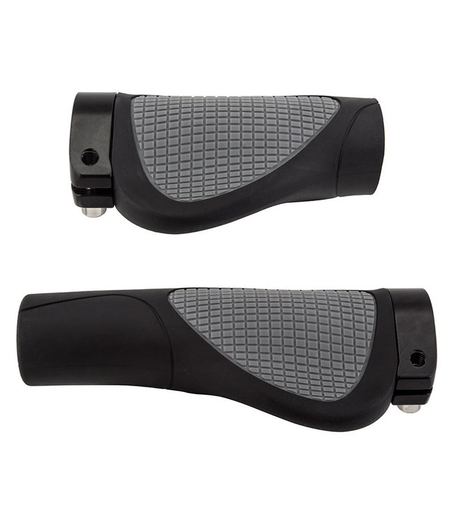 GRIPS SUNLT ERGO-GRIP 135/95mm BK SGL LOCKING