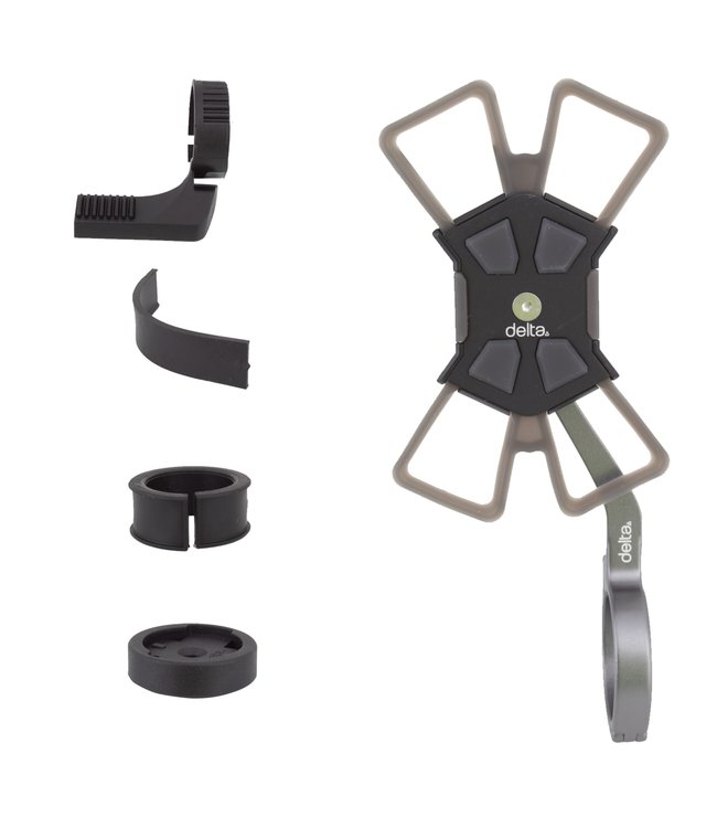 DELTA HANDLEBAR X-MOUNT PRO  SMART PHONE HOLDER w/WAHOO/GARMIN MOUNT
