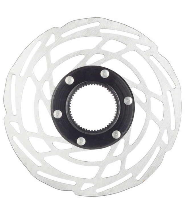 Jagwire Sport SR1 Disc Brake Rotor - 140mm, Center Lock, Silver