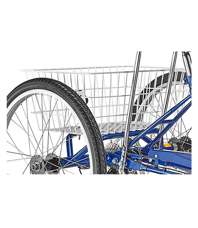 TRIKE TRADITIONAL  24" 7-SPEED, BLUE METALLIC