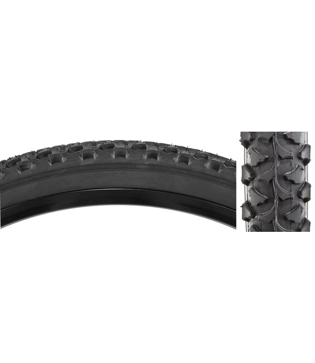 TIRE SUNLT UTILIT 24x1.95 BK/BK ALPHABITE H518 WIRE