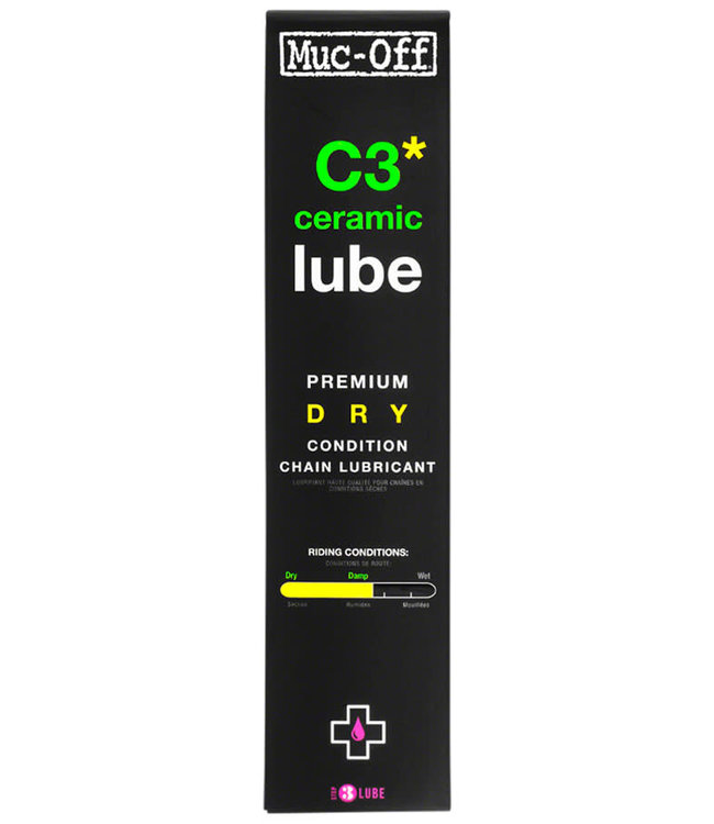 Muc-Off C3 Dry Ceramic Bike Chain Lube - 120ml, Drip