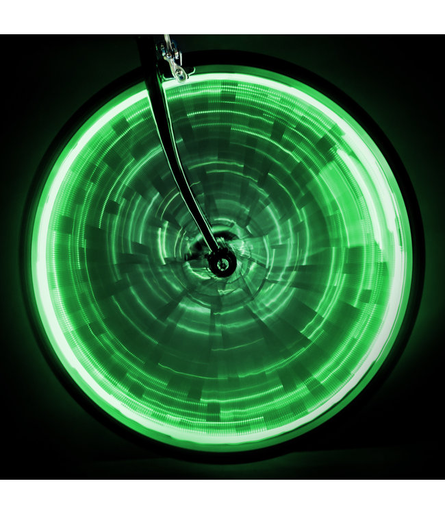SUNLITE  WHEEL GLOW ONE-WHEEL GREEN