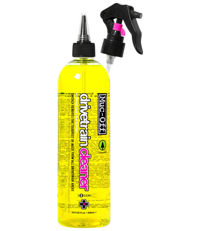 Muc-Off Drivetrain Cleaner: 500ml Pourable/Spray Bottle