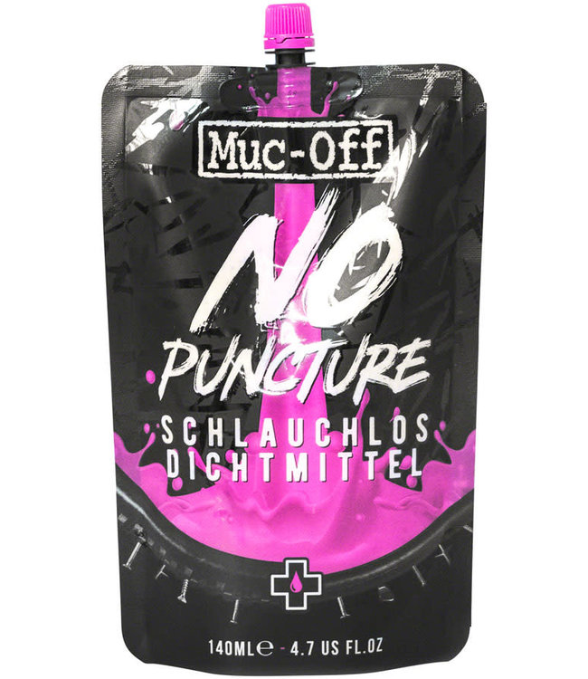 Muc-Off No Puncture Hassle Tubeless Tire Sealant  - 140ml Pouch