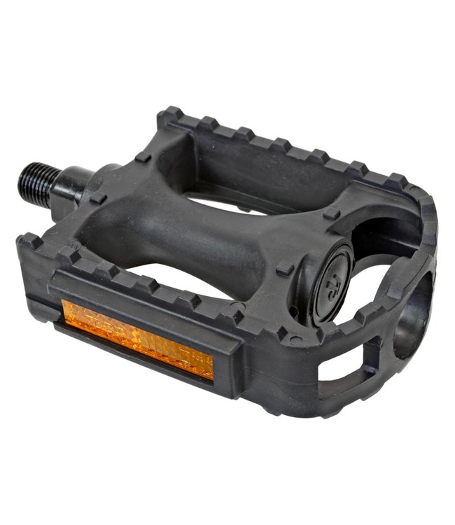 PEDALS SUNLT MTB PLASTIC 1/2in BLK