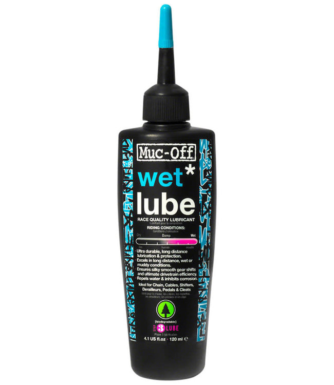 Muc-Off Bio Wet Bike Chain Lube - 120ml, Drip