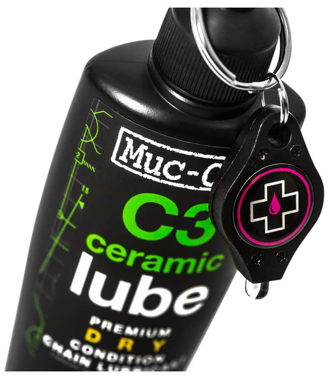 Muc-Off C3 Dry Ceramic Bike Chain Lube - 50ml, Drip
