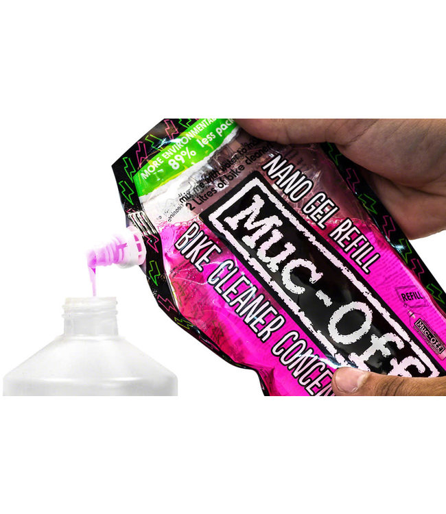 Muc-Off Nano Tech Gel Concentrate Cleaner: 500ml Pouch