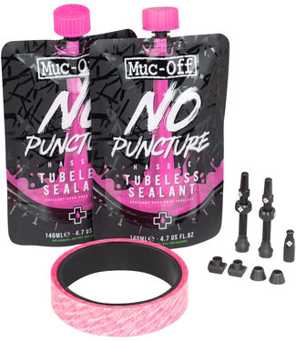 Muc-Off Muc-Off Ultimate Tubeless Kit - DH/Plus, 35mm Tape, 44mm Valves