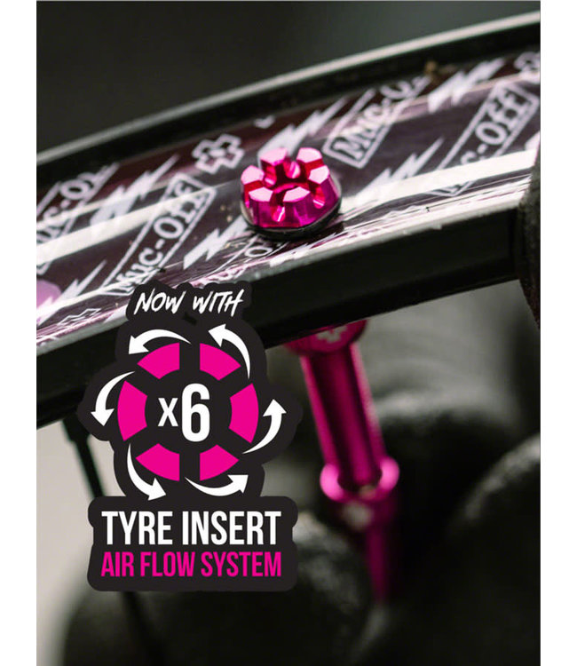 Muc-Off V2 Tubeless Valve Kit - Black, 44mm, Pair