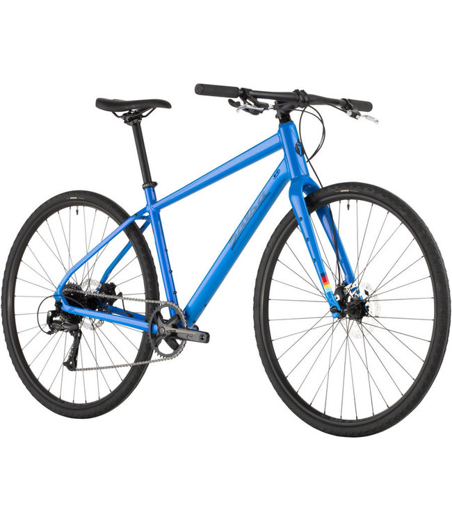 Salsa Journeyer Flat Bar Acolyte 700 Bike - 700c, Aluminum, Blue, Large