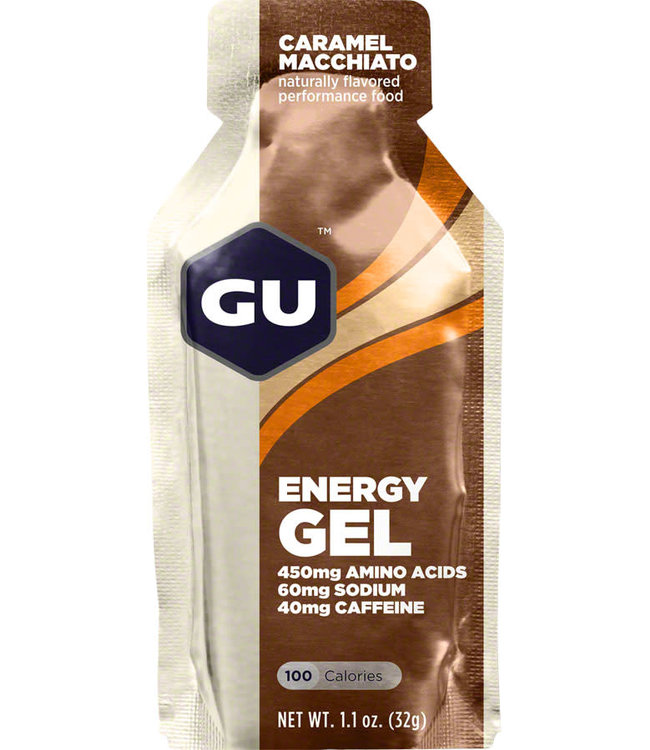 GU Energy Gel - Caramel Macchiato Box of 24