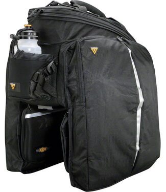 TOPEAK Topeak MTX TrunkBag DXP Rack Bag with Expandable Panniers: 22.6 Liter, Black