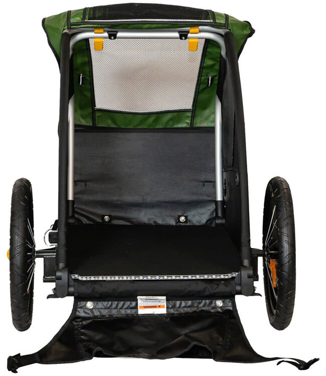 Burley Tail Wagon Pet Trailer - Fern Green