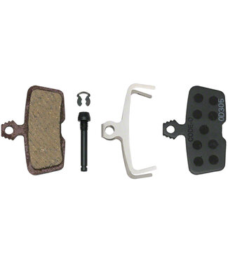 SRAM SRAM Disc Brake Pads - Organic Compound, Steel Backed, Quiet, For Code/Code R/Code RSC/Guide RE